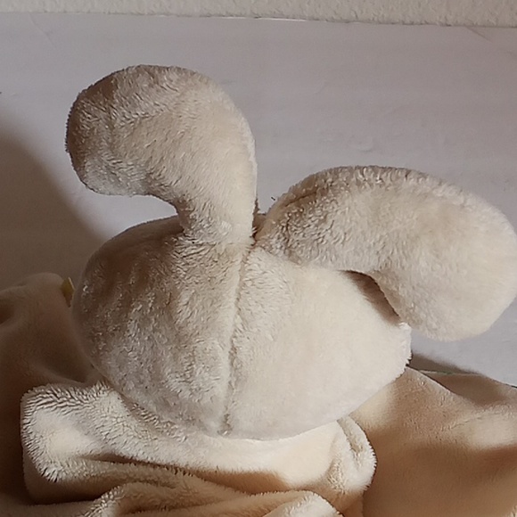 B baby Lovie, Lovey Bunny one size cream-orange-green-purple Colors (B18) - Picture 2 of 8